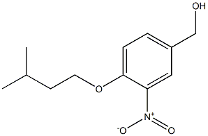 [4-(3-methylbutoxy)-3-nitrophenyl]methanol Structure