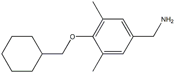  [4-(cyclohexylmethoxy)-3,5-dimethylphenyl]methanamine