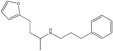 [4-(furan-2-yl)butan-2-yl](3-phenylpropyl)amine 结构式