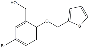 [5-bromo-2-(thiophen-2-ylmethoxy)phenyl]methanol