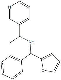  [furan-2-yl(phenyl)methyl][1-(pyridin-3-yl)ethyl]amine