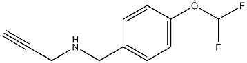 {[4-(difluoromethoxy)phenyl]methyl}(prop-2-yn-1-yl)amine