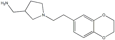  {1-[2-(2,3-dihydro-1,4-benzodioxin-6-yl)ethyl]pyrrolidin-3-yl}methylamine