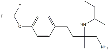 {1-amino-4-[4-(difluoromethoxy)phenyl]-2-methylbutan-2-yl}(methyl)propan-2-ylamine