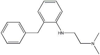 {2-[(2-benzylphenyl)amino]ethyl}dimethylamine Structure