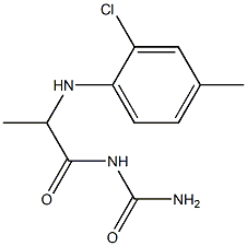 {2-[(2-chloro-4-methylphenyl)amino]propanoyl}urea