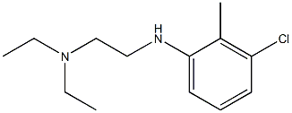 {2-[(3-chloro-2-methylphenyl)amino]ethyl}diethylamine|