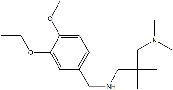  {2-[(dimethylamino)methyl]-2-methylpropyl}[(3-ethoxy-4-methoxyphenyl)methyl]amine