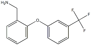 {2-[3-(trifluoromethyl)phenoxy]phenyl}methanamine