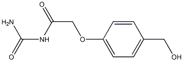 {2-[4-(hydroxymethyl)phenoxy]acetyl}urea|