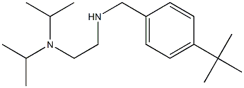  {2-[bis(propan-2-yl)amino]ethyl}[(4-tert-butylphenyl)methyl]amine