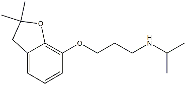 {3-[(2,2-dimethyl-2,3-dihydro-1-benzofuran-7-yl)oxy]propyl}(propan-2-yl)amine