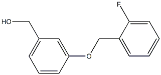 {3-[(2-fluorophenyl)methoxy]phenyl}methanol 结构式