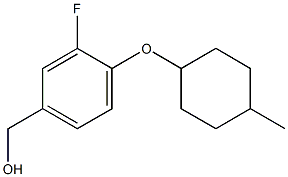 {3-fluoro-4-[(4-methylcyclohexyl)oxy]phenyl}methanol