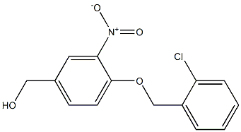 {4-[(2-chlorophenyl)methoxy]-3-nitrophenyl}methanol