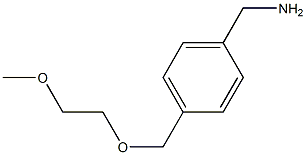 {4-[(2-methoxyethoxy)methyl]phenyl}methanamine
