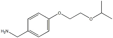 {4-[2-(propan-2-yloxy)ethoxy]phenyl}methanamine