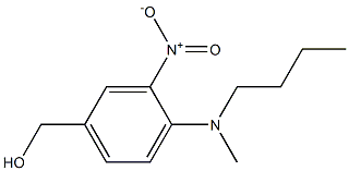 {4-[butyl(methyl)amino]-3-nitrophenyl}methanol Structure