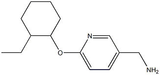 {6-[(2-ethylcyclohexyl)oxy]pyridin-3-yl}methanamine Structure