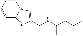 {imidazo[1,2-a]pyridin-2-ylmethyl}(pentan-2-yl)amine Structure