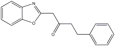 1-(1,3-benzoxazol-2-yl)-4-phenylbutan-2-one Structure