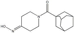1-(1-adamantylcarbonyl)piperidin-4-one oxime Struktur