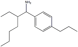 1-(1-amino-2-ethylhexyl)-4-propylbenzene