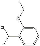 1-(1-chloroethyl)-2-ethoxybenzene 化学構造式