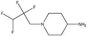 1-(2,2,3,3-tetrafluoropropyl)piperidin-4-amine 结构式