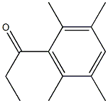 1-(2,3,5,6-tetramethylphenyl)propan-1-one,,结构式