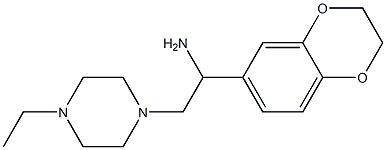 1-(2,3-dihydro-1,4-benzodioxin-6-yl)-2-(4-ethylpiperazin-1-yl)ethanamine