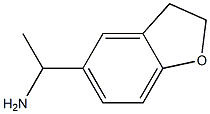 1-(2,3-dihydro-1-benzofuran-5-yl)ethanamine,,结构式