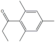 1-(2,4,6-trimethylphenyl)propan-1-one,,结构式