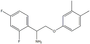 1-(2,4-difluorophenyl)-2-(3,4-dimethylphenoxy)ethanamine