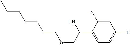 1-(2,4-difluorophenyl)-2-(heptyloxy)ethan-1-amine