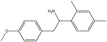 1-(2,4-dimethylphenyl)-2-(4-methoxyphenyl)ethan-1-amine