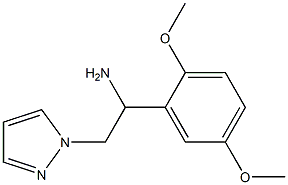 1-(2,5-dimethoxyphenyl)-2-(1H-pyrazol-1-yl)ethanamine