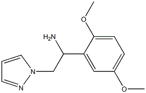  1-(2,5-dimethoxyphenyl)-2-(1H-pyrazol-1-yl)ethanamine