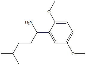  1-(2,5-dimethoxyphenyl)-4-methylpentan-1-amine