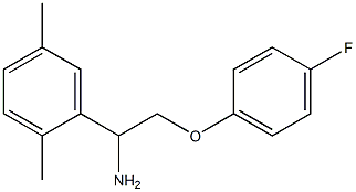 1-(2,5-dimethylphenyl)-2-(4-fluorophenoxy)ethanamine