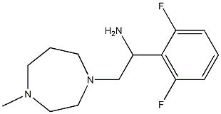 1-(2,6-difluorophenyl)-2-(4-methyl-1,4-diazepan-1-yl)ethan-1-amine