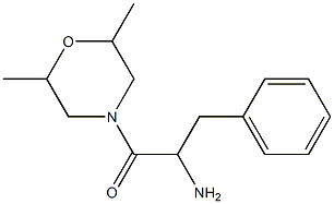 1-(2,6-dimethylmorpholin-4-yl)-1-oxo-3-phenylpropan-2-amine