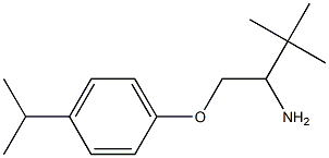 1-(2-amino-3,3-dimethylbutoxy)-4-(propan-2-yl)benzene