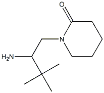 1-(2-amino-3,3-dimethylbutyl)piperidin-2-one Structure