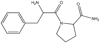 1-(2-amino-3-phenylpropanoyl)pyrrolidine-2-carboxamide Structure