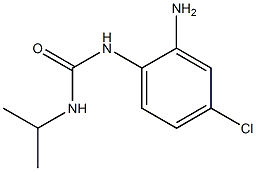 1-(2-amino-4-chlorophenyl)-3-propan-2-ylurea,,结构式