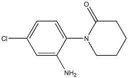 1-(2-amino-4-chlorophenyl)piperidin-2-one Structure