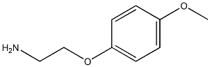 1-(2-aminoethoxy)-4-methoxybenzene Structure