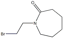 1-(2-bromoethyl)azepan-2-one 化学構造式