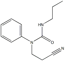 1-(2-cyanoethyl)-1-phenyl-3-propylurea